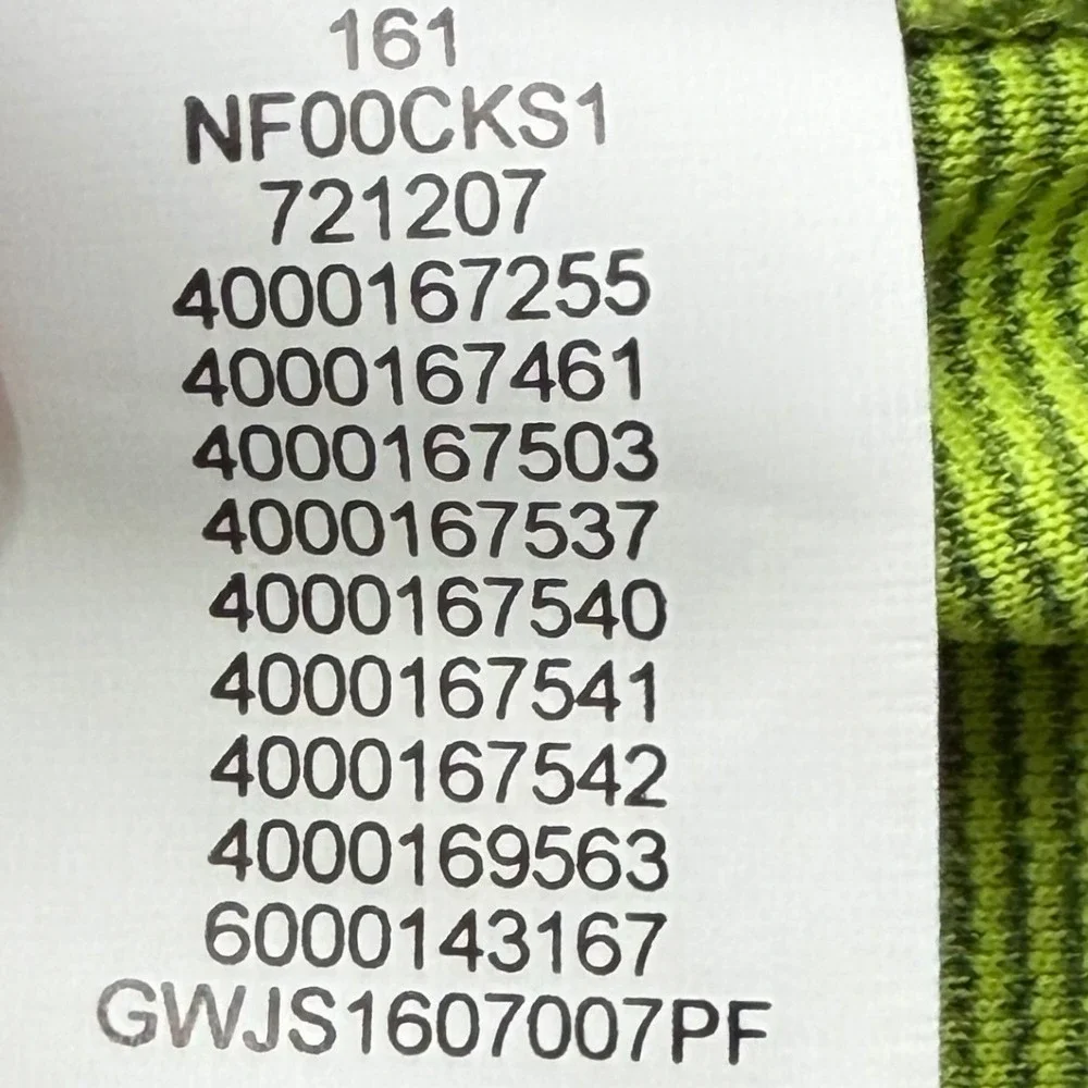 North Face 1/4 Zip Pullover‎ Mens Large Green Active Impulse FlashDry NEW